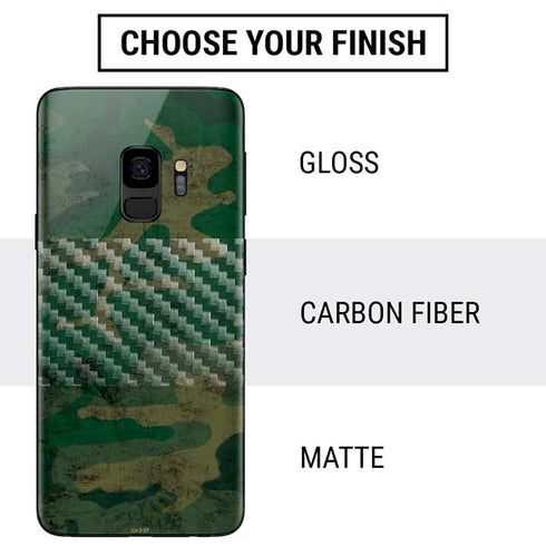 Camouflage Galaxy S9 Skin